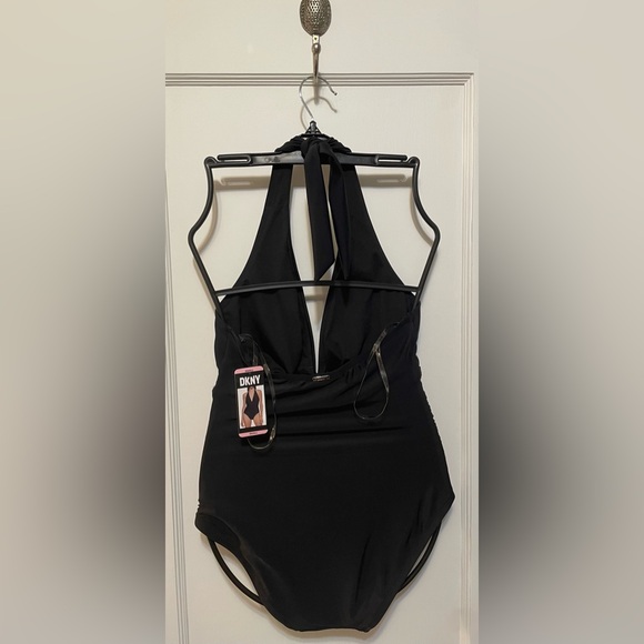 DKNY NWT One Piece Swimsuit w/Tummy Control & SPF Protection - Picture 2 of 6